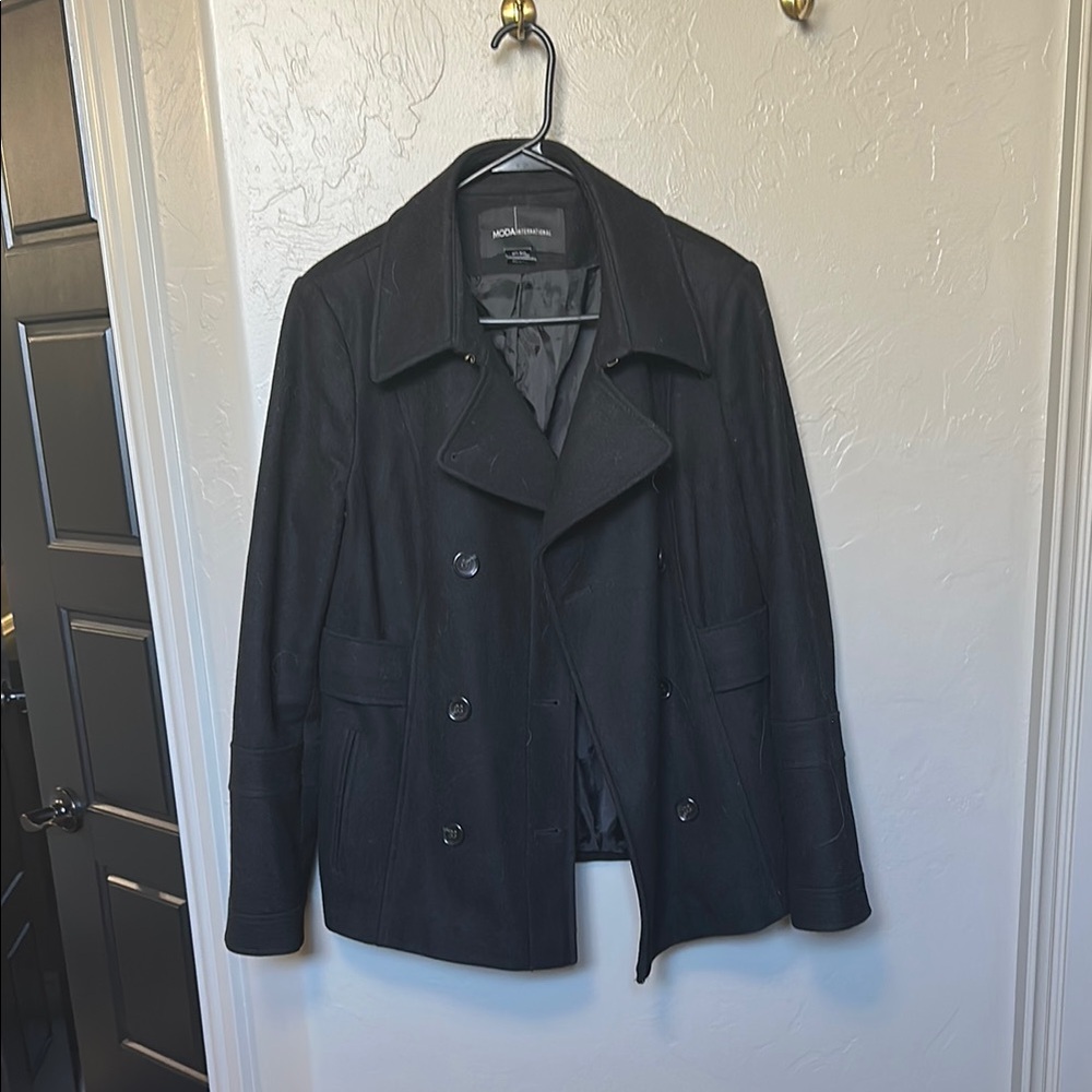 Black Pea Coat